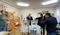 Alături de soție, președintele partidului „Viitorul Moldovei”, Vasile Tarlev, și-a exercitat dreptul la vot - VIDEO