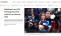 Rezultatele alegerilor parlamentare din țara noastră - cap de afiș în presa internațională: „Partidul Maiei Sandu, victorie categorică în alegerile cruciale din Republica Moldova" - VIDEO
