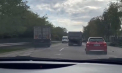 Un automobil s-a ciocnit cu un camion, la Stăuceni. Imagini de la locul accidentului - VIDEO