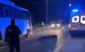 Accident tragic la Sîngerei: O persoană a fost lovită mortal de un autobuz în timp ce traversa strada. Imagini de la locul impactului - VIDEO