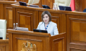 Mesajul Maiei Sandu la ședința de constituire a noului Parlament: „Nu putem admite ca țara noastră să devină o unealtă a agresorului pentru a fi  folosită împotriva altor state” - VIDEO