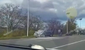 Accident violent la Rîșcani. Un motociclist a ajuns la spital, după ce s-a lovit cu o mașină. Imagini de la locul impactului - VIDEO