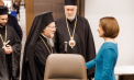 Maia Sandu s-a întâlnit la București cu Patriarhul Ecumenic Bartolomeu: „Republica Moldova va rămâne un pilon al păcii și al dialogului” - VIDEO