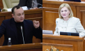 Doina Gherman de la PAS și Vlad Batrîncea de la PSRM, realeși în funcția de vicepreședinte al Parlamentului