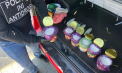 Mefedronă în conserve de fructe. Schema prin care trei moldoveni au adus în țară kilograme de droguri: Reținuți chiar în timp ce preluau un nou „colet” - VIDEO 