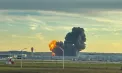 Momentul în care un avion UPS se prăbușește după ce a pierdut un motor la decolare, provocând un incendiu uriaș, în Louisville - VIDEO