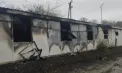 Incendiu la Vatra. Un container, de tip casă cu multe odăi, cuprins de flăcări. 30 de pompieri au intervenit pentru a stinge focul - GALERIE FOTO