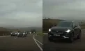 Momentul în care un automobil intră într-o depășire periculoasă pe o șosea - VIDEO
