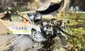 Un șofer de taxi și pasagera sa au ajuns la spital, în urma unui grav accident, în capitală. Imagini surprinse de martori - FOTO/VIDEO