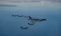 SUA au exersat atacuri cu un bombardier nuclear B-52H „Stratofortress” care s-a apropiat la 50 de km de granița cu Rusia