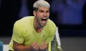 Carlos Alcaraz l-a demolat pe Lorenzo Musetti la Turneul Campionilor și va fi lider ATP la final de an - VIDEO