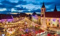Chiar dacă este încă toamnă, aseară s-au inaugurat primele două târguri de Crăciun din România - VIDEO