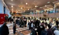 Aglomerație pe Aeroportul Internațional Chișinău: S-au format cozi, după ce acum câteva zile, au fost instalate așa-numitele porți inteligente - VIDEO