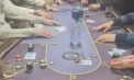 Jocuri de noroc ilegale, descoperite într-o saună din Bălți: 12 persoane reținute și sute de fișe de poker ridicate - VIDEO