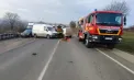 Ce spune poliția despre accidentul de la Bălți în care un șofer a fost prins între fiarele mașinii, după ce s-a ciocnit cu un alt autoturism - VIDEO