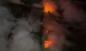 Sute de drone rusești zburau spre Kiev, dar nici adăposturile nu au fost un loc sigur: O femeie cu copil în brațe a fost refuzată la intrarea în buncărul blocului în care locuia - VIDEO