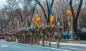 STOP CADRU. Moment solemn la București: militarii Republicii Moldova au defilat alături de Forțele Terestre Române, într-o demonstrație de solidaritate și cooperare de Ziua Națională a României - FOTO
