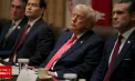 Donald Trump pare din nou să ațipească în timpul unei ședințe-maraton a Cabinetului: Oficialii, surprinși în timp ce își prezentau realizările - VIDEO