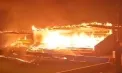 Caz incredibil în Finlanda. Stadionul unui club de tradiție a fost incendiat și a rămas fără o tribună, la aproximativ o lună după ce echipa a retrogradat în liga a doua - VIDEO