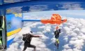 Imagini dramatice cu un parașutist care a rămas agățat de avion, la mii de metri înălțime, după ce parașuta i s-a încurcat în aripa aeronavei - VIDEO