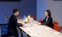 Maia Sandu s-a întâlnit cu Volodimir Zelenski, la Haga. Ce au discutat cei doi șefi de stat - VIDEO 