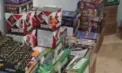 Produse pirotehnice în valoare de peste 120.000 de lei confiscate de polițiștii din Buiucani - VIDEO