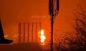 Incendiu la rafinăria Tuapse, atacată peste noapte de ucraineni cu drone - VIDEO