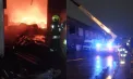 Incendiu uriaș la un depozit cu produse alimentare din capitală. O suprafață de 15 mii de metri pătrați, cuprinsă de flăcări - VIDEO