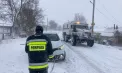 Condiții meteo extreme în Moldova: Șoferii sunt sfătuiți să își echipeze corespunzător autovehiculele și să circule cu prudență pe drumurile afectate de ninsori și polei