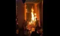 Incendiu la un restaurant din Madrid provocat de artificiile aprinse de clienți, flăcările fiind stinse rapid fără victime sau pagube, la doar două săptămâni după tragedia din Elveția - VIDEO