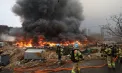  Incendiu masiv lângă Seul, în ultima mahala din cartierul de lux Gangnam. Sute de pompieri, trimiși să lupte cu flăcările - VIDEO
