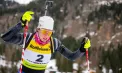 Biatlonista Alina Stremous nu a profitat de rezultatul bun obținut în cursa de sprint la etapa a cincea a Cupei Mondiale - VIDEO