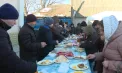 Au fost întinse mese bogate, cu bucate tradiționale, s-a cântat și s-au jucat hore. Cum locuitorii satului Ruseștii Noi l-au sărbătorit pe Sfântul Ioan Botezătorul - VIDEO