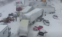 Carambol cu peste 100 de mașini pe o autostradă înghețată din SUA. „A fost înfricoșător doar să aud totul” - VIDEO