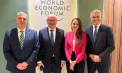 Premierul a discutat cu delegația României la Davos: „Construim punți de legătură care depășesc frontierele geografice”