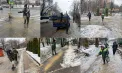 Situația în capitală. Serviciile municipale intervin în continuare pentru a combate poleiul în zonele des circulate de cetățeni - GALERIE FOTO