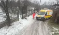 Mai multe ambulanțe - blocate pe drumurile din țară din cauza ghețușului. IGSU a intervenit în mai multe situații pentru deblocarea autospecialelor - GALERIE FOTO
