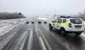 Atenție, călători. Circulația pe mai multe drumuri naționale - treptat reluată, după ce a fost sistată din cauza poleiului. Care sunt acestea - FOTO/VIDEO