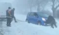 Patru zile consecutiv de ghețuș și ceață care creează probleme în trafic. În nordul țării - șoferii cu greu au putut circula pe străzile pline de polei - VIDEO