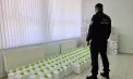 Jumătate de tonă de substanțe chimice fără acte - găsite într-o mașină, la Cimișlia. Șoferul - documentat de polițiști - VIDEO