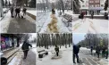 Chișinăul sub Cod Galben: autoritățile luptă non-stop cu zăpada și gheața pentru siguranța cetățenilor - FOTO