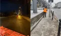 Serviciile municipale, mobilizate pe timp de noapte: intervenții continue pentru prevenirea și combaterea poleiului - VIDEO