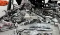 Un bărbat - documentat, după ce a fost prins cu piese auto introduse ilicit în țară, la Anenii Noi - FOTO/VIDEO 