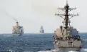 O navă de război a SUA s-a ciocnit cu un alt vapor al Marinei în largul Americii de Sud