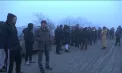 Protest la marginea satului Tocuz, Căușeni. Zeci de șoferi cer reparația drumului spre traseul central - GALERIE FOTO/VIDEO