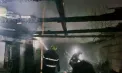 Incendiu la Cantemir. Garajul unei case a fost cuprins de flăcări. Cinci persoane, printre care 4 copii, salvați de pompieri - FOTO