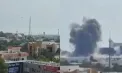 Momentul când Iranul lovește cu racheta baza americană din Bahrain - VIDEO 