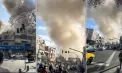 „Au lovit puternic”. Imagini de pe străzile Teheranului în timpul atacalui coordonat asupra Iranului - VIDEO 