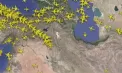Mai multe țări ca Israel, Emiratele Arabe Unite, Bahrain, Qatar, Kuweit și Oman și-au închis spațiul aerian, iar zborurile prin aceste zone au fost anulate sau redirecționate - VIDEO