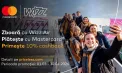 Cumpără bilete pe Wizz Air cu cardul Mastercard® și primește 10% cashback. Călătorește mai avantajos.
